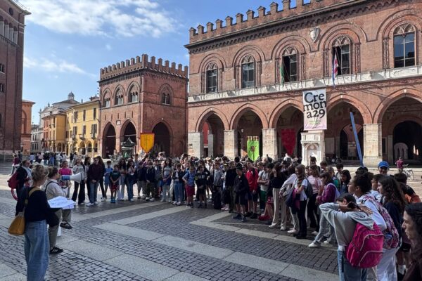 Cremona, a caccia di bellezza: l’inizio d’anno della scuola media